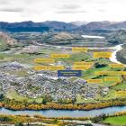 An aerial view of Remarkables Park Town Centre development, where the Ramada Hotel opened earlier...