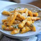 Buttercup squash gnocchi. Photo: Simon Lambert