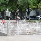 Discovery Green has a lake, playground, fountains, art and restaurants. Photos: Dame Elizabeth...