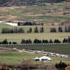 Saturday’s Hanley’s Farm open day, as seen from The Remarkables ski area access road. Photo by...
