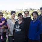 The Dunedin Team of the Sensible Sentencing Trust (from left) Morgan Grant and daughter Dene (9...