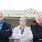 Millers Flat residents Carol McDonald (left), Lyn Owens and Margaret Paterson say a closed Faigan...
