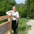 Pictured last summer on the Roxburgh Gorge cycle trail, Anne Pullar says the growing popularity...