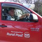 Kevin ‘‘Rock’’ McCrorie, of Ranfurly, has retired as rural postie after 17 years. Photo by Lynda...