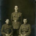 Strath Taieri men (from left) Frank Pedofsky, Bill Williams and George Peat all fought in World...