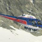 A THL helicopter at Fox Glacier. Photo from Wikimedia Commons.