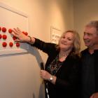 Dunedin resident Julie Woods, also known as That Blind Woman, explores a blood-red tactile art...