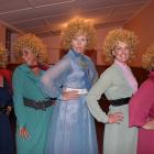 Dolly Parton impersonators Nic McAtamney (left),  of Lauder, Harriet Cameron, of St Bathans,...