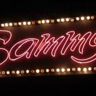 Sammy's neon sign on Crawford Street.