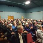 A round of applause greets plans for an upgraded health facility in Ranfurly. Photo by Lynda van...