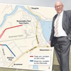Queenstown Lakes mayor-elect Jim Boult stands on part of the Eastern Access Rd, officially known...
