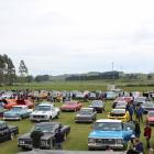 Some of the cars at last year's Kaitangata Car Show and Run. Photo by Samuel White.