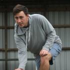 Keanu Darby gets in some practice at the North East Valley Bowling Club. Photo: Christine O'Connor.