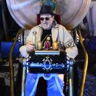 Stephen Murray is leaving Oamaru and he cannot take his time machine with him. Photo: Gerard O...