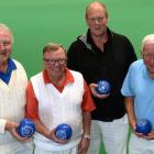 The Dunedin  Southern men’s team of  (from left) Ross Munro, Mike Bankier, Steve Pulley and...