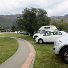 Finding a park along the Lake Wanaka lakefront can be an issue, with people choosing to park on...