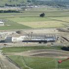 Wakatipu High School’s new Frankton campus is beginning to take shape. This aerial photo, taken...