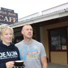The new owners of Naseby’s Black Forest cafe Bridget Becker and Dean McAuley say they are finding...