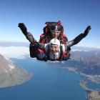 NZONE Skydive head skydiver and operations manager Sasa Jojic (top), of Queenstown, pictured with...