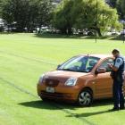 A mystery car has appeared on Queenstown’s Rec Ground.