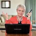 Shirley Burgess is warning people about a phone scam. Photo: Gregor Richardson.