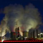 Steam rises from the chimneys of the coal power plant of RWE Power, one of Europe’s biggest...