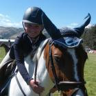 Jess Hore (9), of Beaumont Station, shares a moment with her crossbred pony Beau at the...