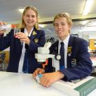 Wakatipu High School pupils Olivia Ray and Connor Kennedy will represent New Zealand at an...