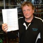 Heffs Hotel publican Stephen Clark says he has been unfairly targeted by police. Photo: Linda...