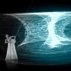 An image from AXIS — anatomy of space, a dome dance film, which will premier at Otago Museum’s...