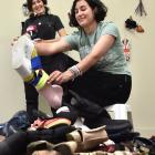 Dunedin Fringe Festival performance art workshop Frankenfoot — The Redux co-collaborators Louise...