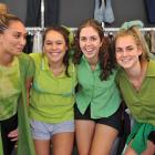 University of Otago students (from left) Oriori Rewiri, Ashleigh Tahiwi, Bridget Cody and Sarah...