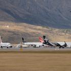 A busy day  in July 2015, when Queenstown Airport broke the record for the number of...