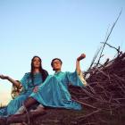 Indira Force (left) and Anita Clark are touring to promote their debut album as New Dawn. Photo:...