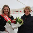 Georgie Bell (left), whose family has been involved with the Southland A&amp;P Show for three...
