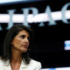 Secretary of State Rex Tillerson and US ambassador to the United Nations Nikki Haley (above) drew...