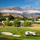 Golf is believed to be on the VIP visitor's to-do list. Photo by Tracey Roxburgh.