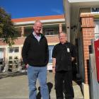 Maniototo Health Services Ltd chairman Stuart Paterson (left) and manager Geoff Foster remain upbeat about the proposed Maniototo Hospital rebuild despite finding out it will not receive any government funding. They hope the $5.4 million project can proce