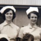 Dunedin woman Pam Chalmers (left) and Johanna Van Duyn in a 1967 University of Otago Dental...