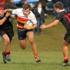 John McGlashan remain unbeaten after their win against Waitaki Boys. Photo: Caswell Images