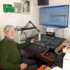 Lawrence McCraw in the studio he is developing for his Happy Days 88.3 FM Radio station in...