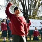 Ahron Tadeo (11), formerly of the Philippines, is one of 35 pupils to enrol at Kaikorai Valley...