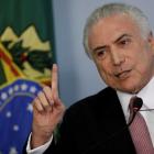 Brazilian President Michel Temer was charged this week with arranging to receive 38 million reais...