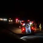 A stretch of State Highway 6 near Queenstown was closed to traffic after a high voltage power...