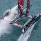 Team New Zealand will race Oracle in the Americas Cup finals. Photo: ACEA 2017