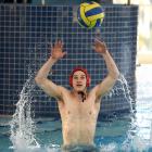 Otago Water Polo Club goalie Eric Munro is heading to the world men's junior water polo championships in Serbia. Photo: Gregor Richardson