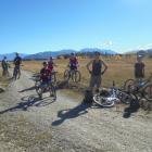 A family that cycles together. Photo: Natalie Yule Yeoman.