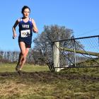 Dunedin student Sophie Smith competing in the Otago cross-country championships in Waikouaiti...