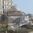 A tank belonging to special forces from the Libyan army clashes with Islamist militants in their...