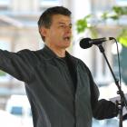 David Eggleton will use the award to finish a poetry collection. Photo: Gerard O'Brien.
